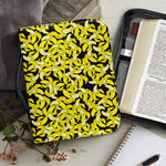 Peeled Banana Pattern Print Leather Bible Cover