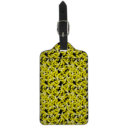 Peeled Banana Pattern Print Luggage Tag