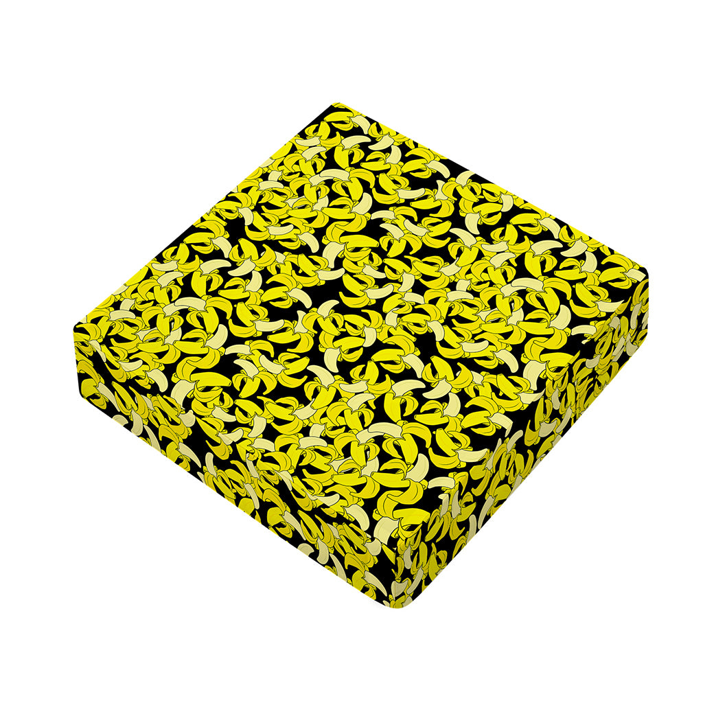 Peeled Banana Pattern Print Outdoor Seat Cushion Cover