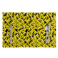 Peeled Banana Pattern Print Placemat