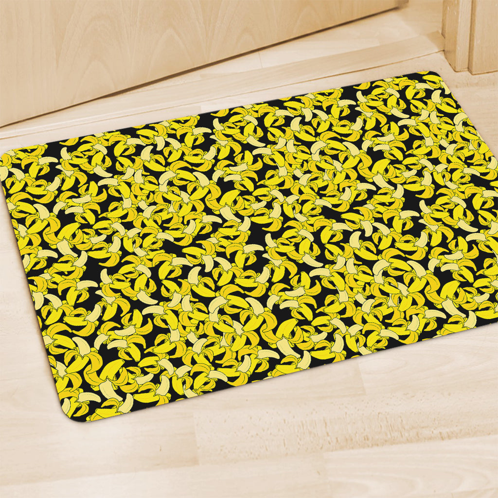 Peeled Banana Pattern Print Polyester Doormat