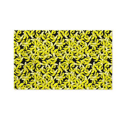 Peeled Banana Pattern Print Polyester Flag