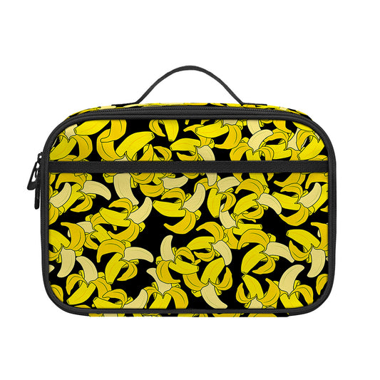 Peeled Banana Pattern Print Portable Lunch Bag