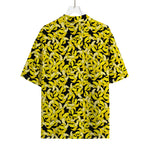 Peeled Banana Pattern Print Rayon Hawaiian Shirt