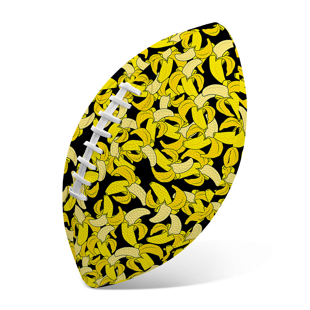 Peeled Banana Pattern Print Rugby Ball