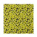 Peeled Banana Pattern Print Silk Bandana