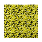 Peeled Banana Pattern Print Silk Bandana