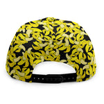 Peeled Banana Pattern Print Snapback Cap