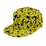 Peeled Banana Pattern Print Snapback Cap