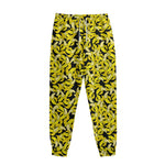 Peeled Banana Pattern Print Sweatpants