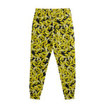 Peeled Banana Pattern Print Sweatpants