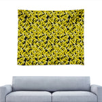 Peeled Banana Pattern Print Tapestry