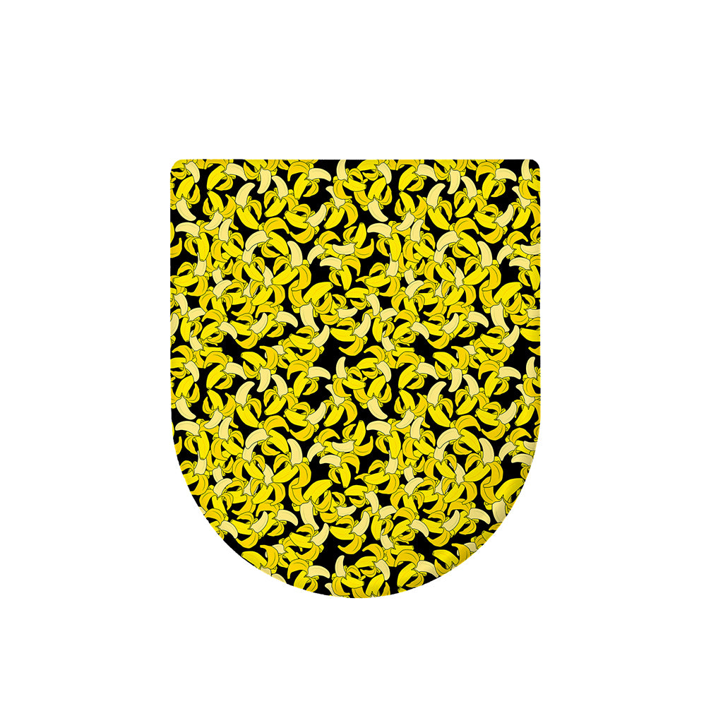 Peeled Banana Pattern Print Toilet Lid Cover