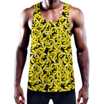 Peeled Banana Pattern Print Training Tank Top