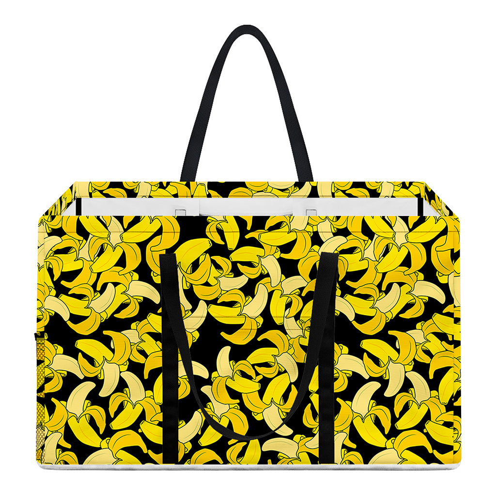 Peeled Banana Pattern Print Utility Tote Bag