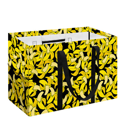 Peeled Banana Pattern Print Utility Tote Bag
