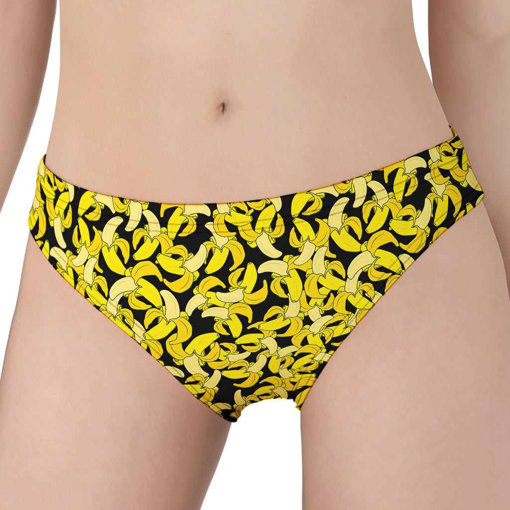 Peeled Banana Pattern Print Women's Panties