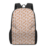 Pembroke Welsh Corgi Pattern Print 17 Inch Backpack