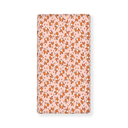 Pembroke Welsh Corgi Pattern Print Baby Crib Sheet