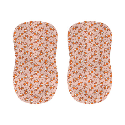 Pembroke Welsh Corgi Pattern Print Bar Stool Covers