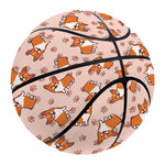 Pembroke Welsh Corgi Pattern Print Basketball
