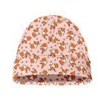 Pembroke Welsh Corgi Pattern Print Beanie