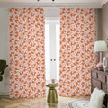 Pembroke Welsh Corgi Pattern Print Dimout Pencil Pleat Curtains