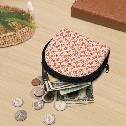 Pembroke Welsh Corgi Pattern Print Coin Purse