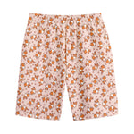 Pembroke Welsh Corgi Pattern Print Cotton Shorts