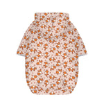 Pembroke Welsh Corgi Pattern Print Dog Zip Up Hoodie