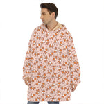 Pembroke Welsh Corgi Pattern Print Hoodie Blanket