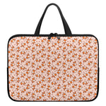Pembroke Welsh Corgi Pattern Print Laptop Sleeve With Handle