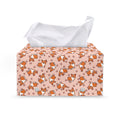 Pembroke Welsh Corgi Pattern Print Leather Tissue Box Cover