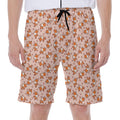 Pembroke Welsh Corgi Pattern Print Men's Beach Shorts