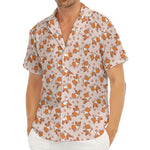 Pembroke Welsh Corgi Pattern Print Men's Deep V-Neck Shirt