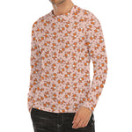 Pembroke Welsh Corgi Pattern Print Men's Long Sleeve Rash Guard