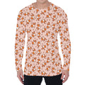 Pembroke Welsh Corgi Pattern Print Men's Long Sleeve T-Shirt