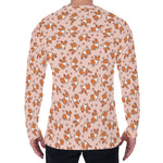 Pembroke Welsh Corgi Pattern Print Men's Long Sleeve T-Shirt