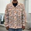 Pembroke Welsh Corgi Pattern Print Men's Shirt Jacket