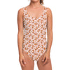 Pembroke Welsh Corgi Pattern Print One Piece Swimsuit