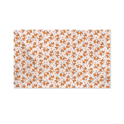 Pembroke Welsh Corgi Pattern Print Polyester Flag