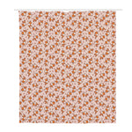 Pembroke Welsh Corgi Pattern Print Polyester Shower Curtain