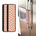 Pembroke Welsh Corgi Pattern Print Refrigerator Handle Covers