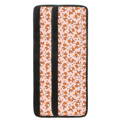 Pembroke Welsh Corgi Pattern Print Refrigerator Handle Covers