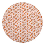 Pembroke Welsh Corgi Pattern Print Round Blanket