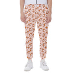 Pembroke Welsh Corgi Pattern Print Scuba Joggers