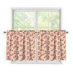 Pembroke Welsh Corgi Pattern Print Tier Curtains