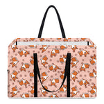 Pembroke Welsh Corgi Pattern Print Utility Tote Bag