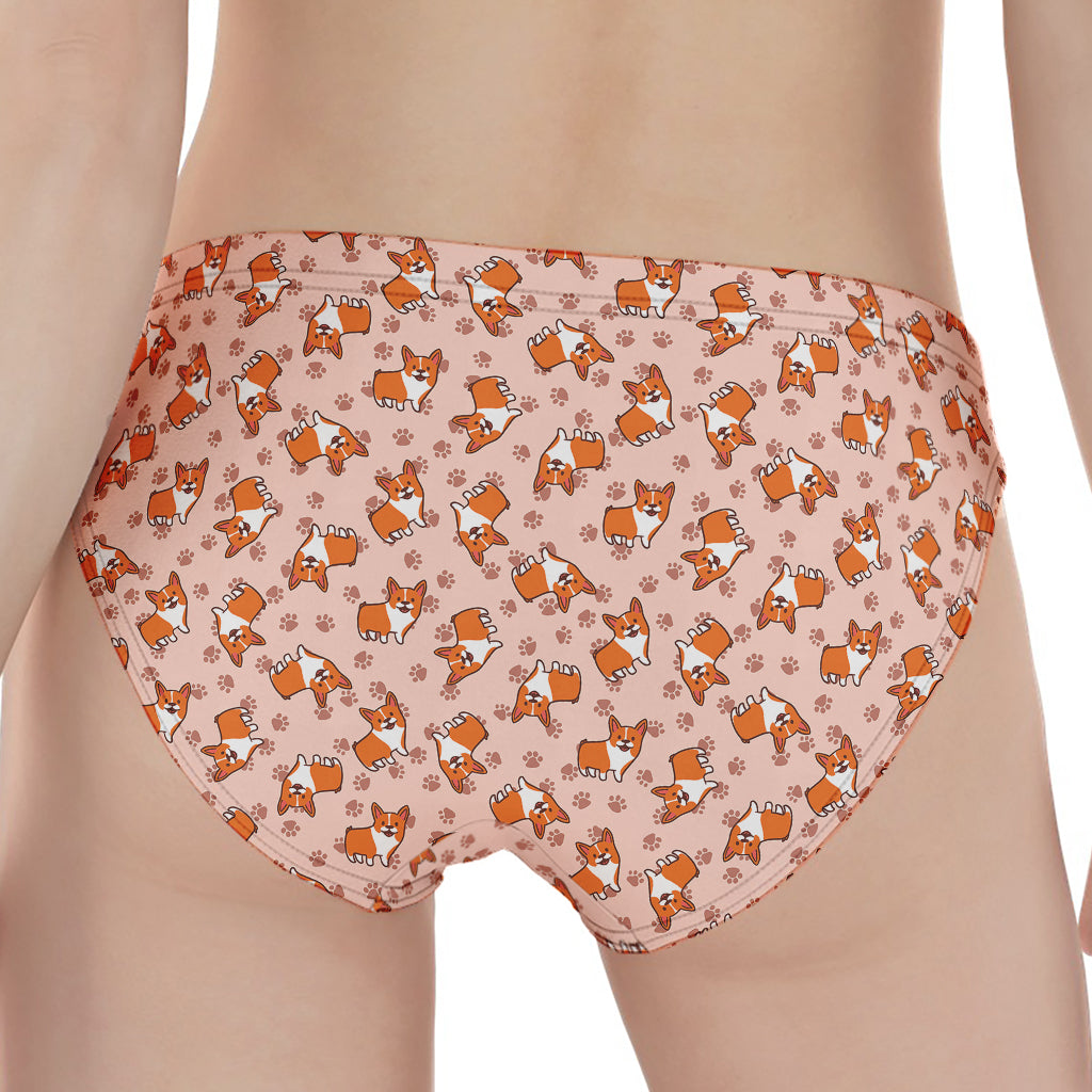 Pembroke Welsh Corgi Pattern Print Women's Panties