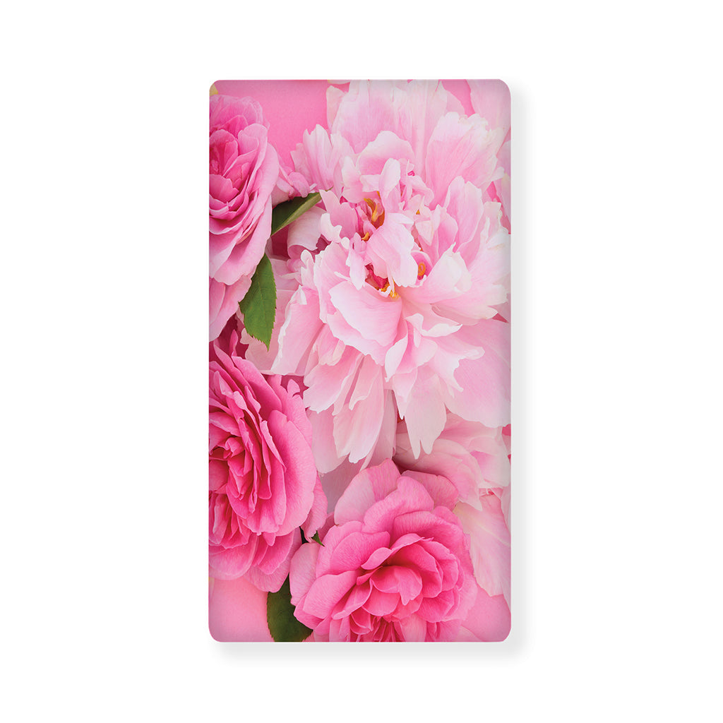 Peony And Rose Print Baby Crib Sheet